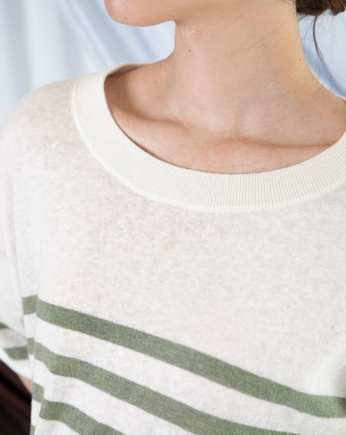 Azzura Top - Field Stripes