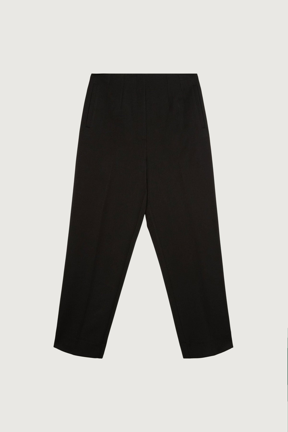 HIGH-RISE WAIST TAPERED TROUSER