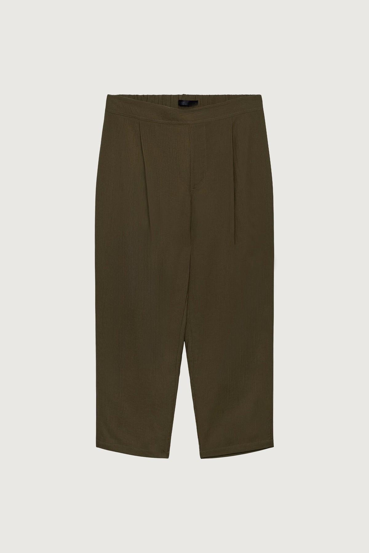 CRINKLED PLEATED TROUSER