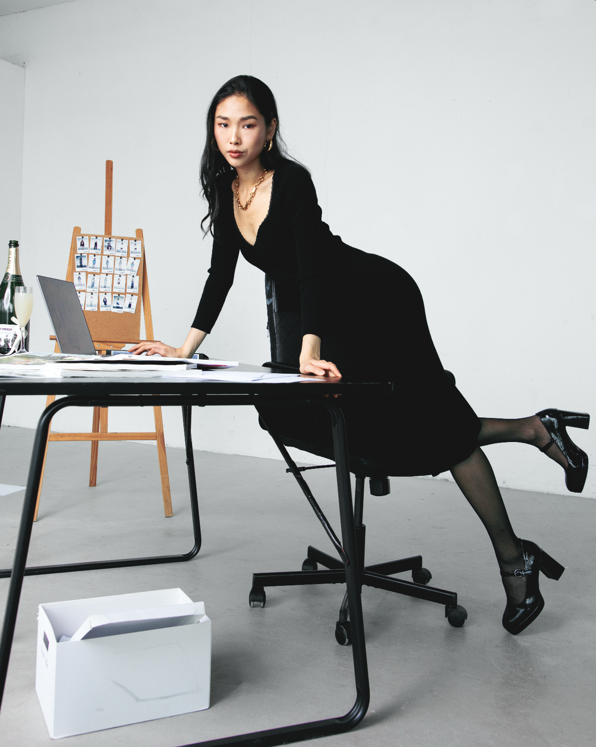 The Black Swan Long Dress