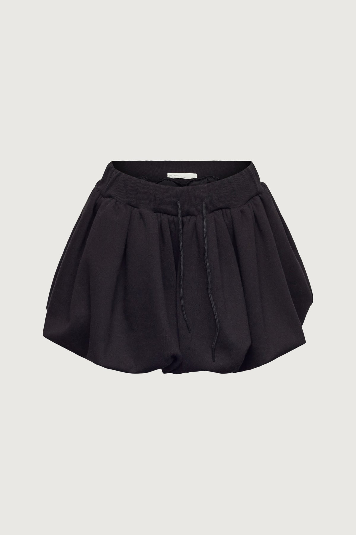 MINI BUBBLE HEM FLEECE SKIRT