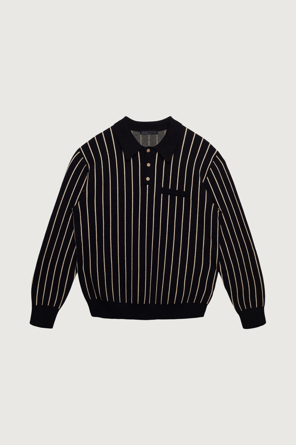 STRIPED RUGBY SWEATER