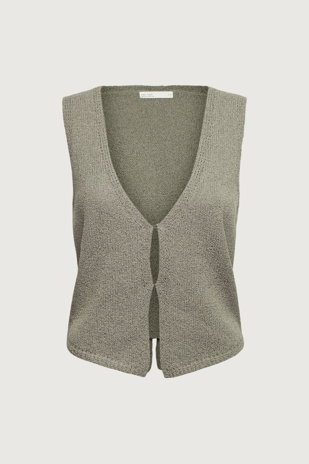 OPEN FRONT KNIT TANK