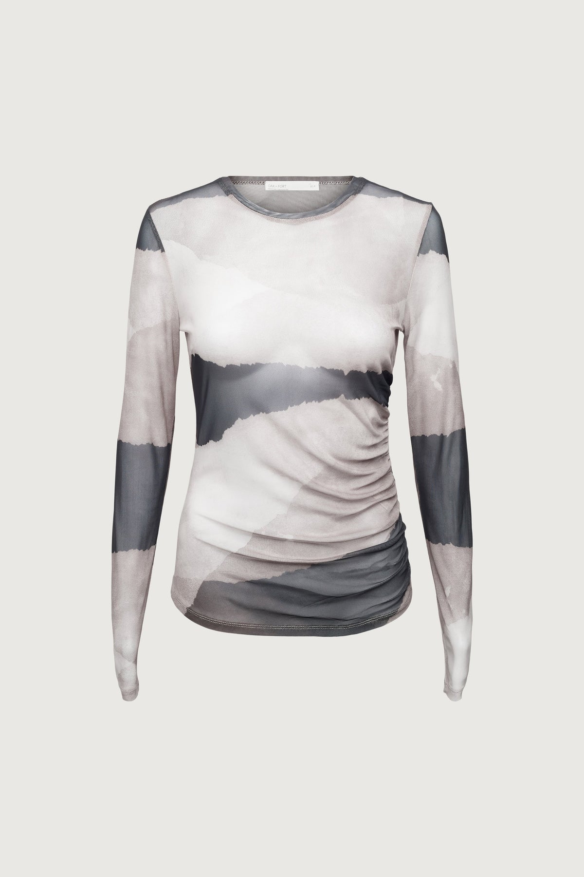 MESH LONG SLEEVE TOP