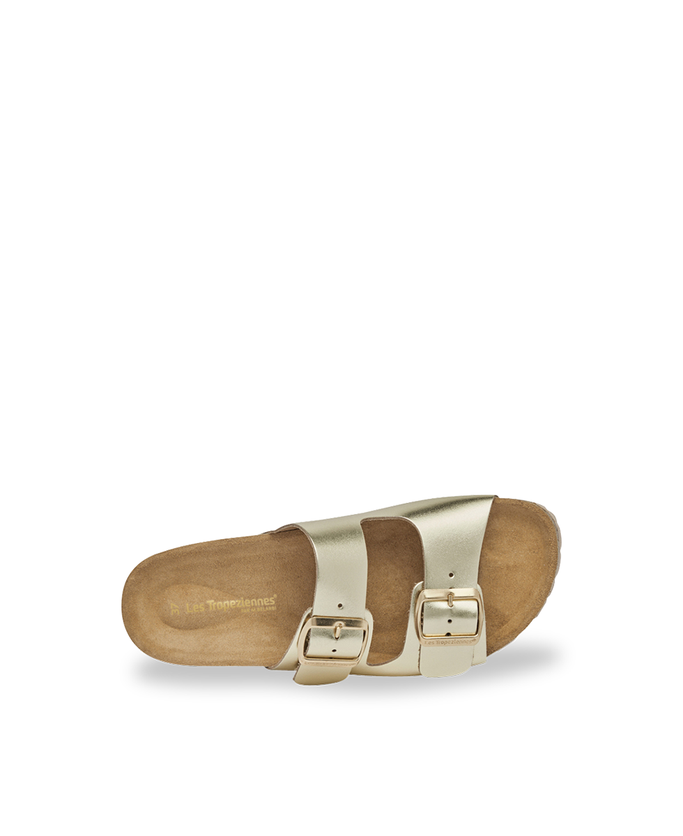 Zatixmet Mules - Gold