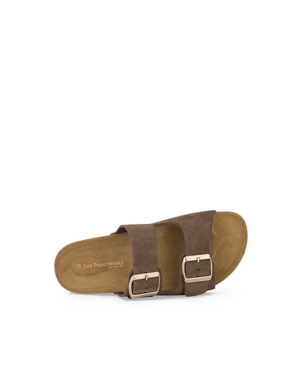 Zatix Mules - Suede Taupe