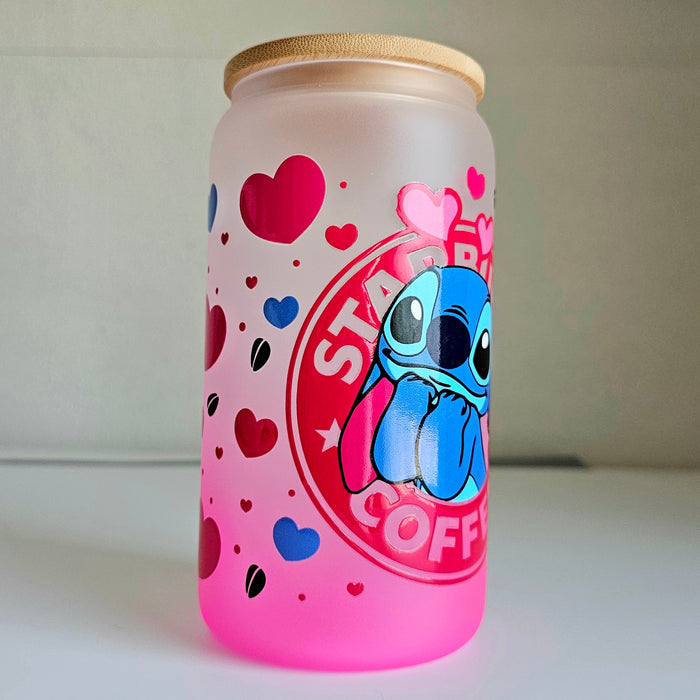 Cosmic Cutie | 16 oz Glass Tumbler
