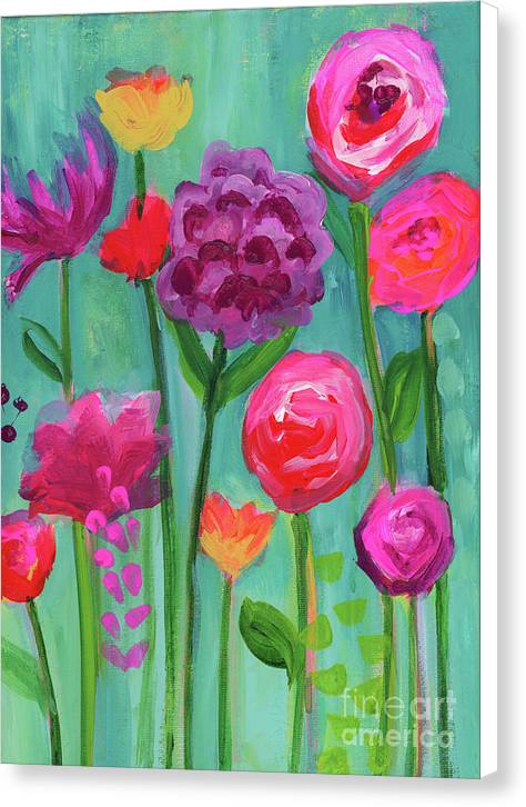 Floral Abyss 2 - Canvas Print