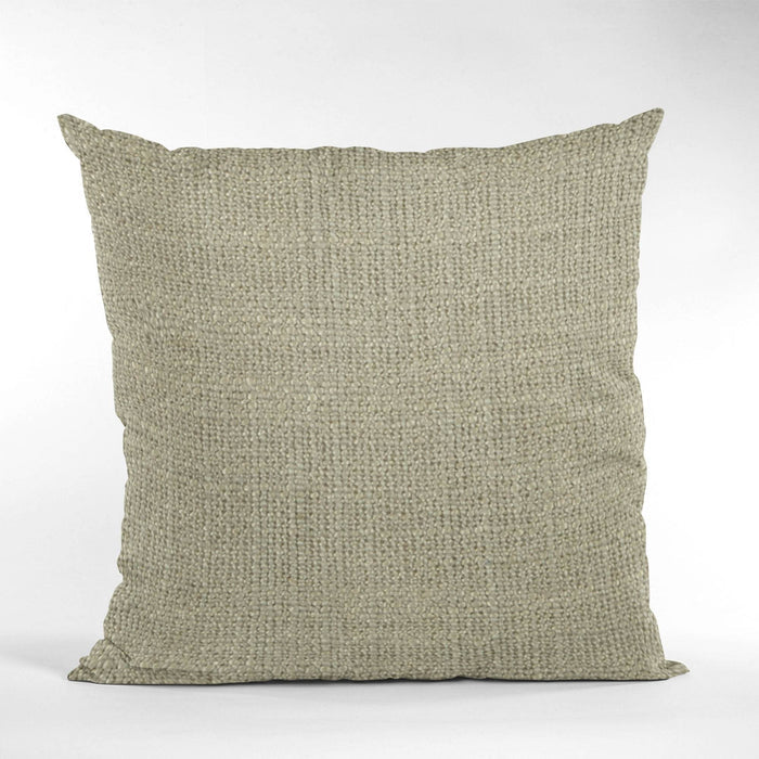 Plutus Travertine Wall Textured Solid, With Open Weave. Luxury Throw Pillow - Plutus Brands