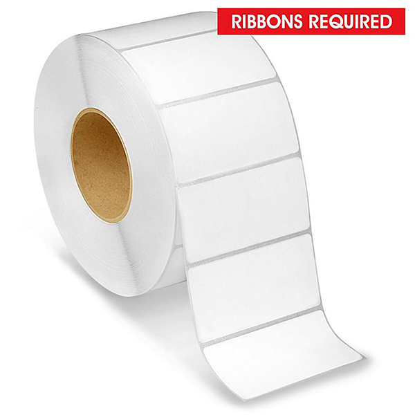 Thermal Transfer Paper Label - White - 4 x 2 --- $16.58 Per Roll