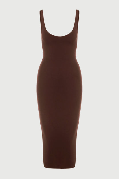 NW Sculpt Tank Midi Dress