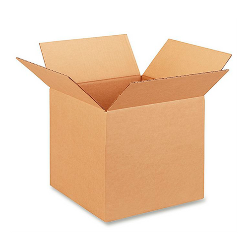12 (L) x 12 (W) x 12 (H) (#12CUBE Box) Corrugated Boxes - 25/Bundle