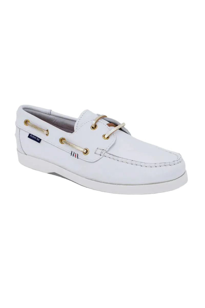 Frehel Boat Shoes - Blanc