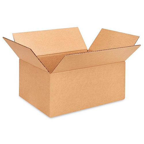 14 (L) x 10 1/2 (W) x 6 (H) (#14-6 Box) Corrugated Boxes - 25/Bundle