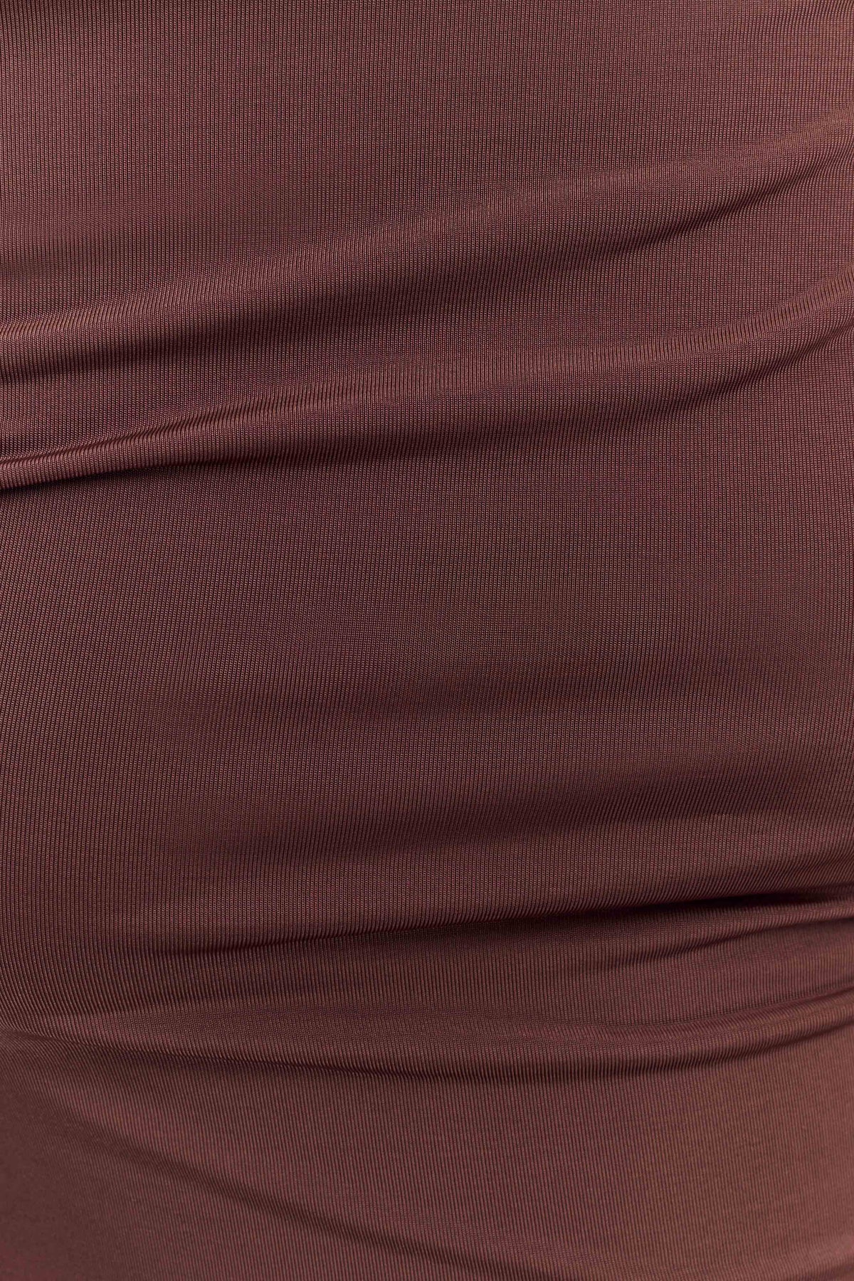 Kinsley Slinky Maxi Dress With Hardware - Chocolate