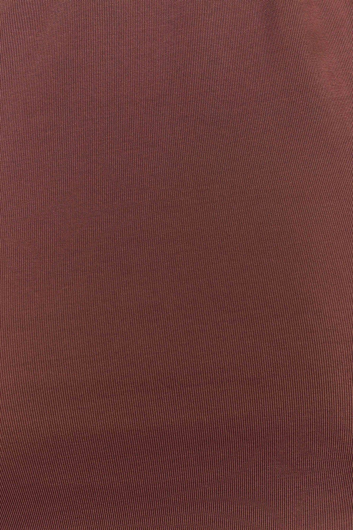 Mariposa Slinky Halter Top - Chocolate