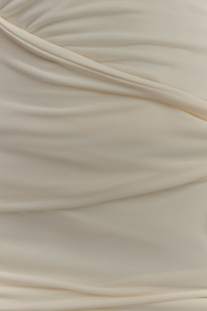 Kaiden Slinky Beaded Maxi Dress - Ivory