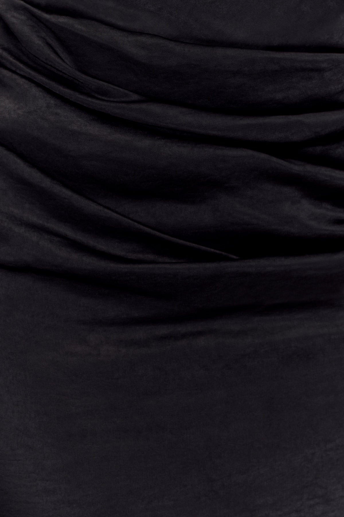 Dalia Off Shoulder Satin Maxi Dress - Black