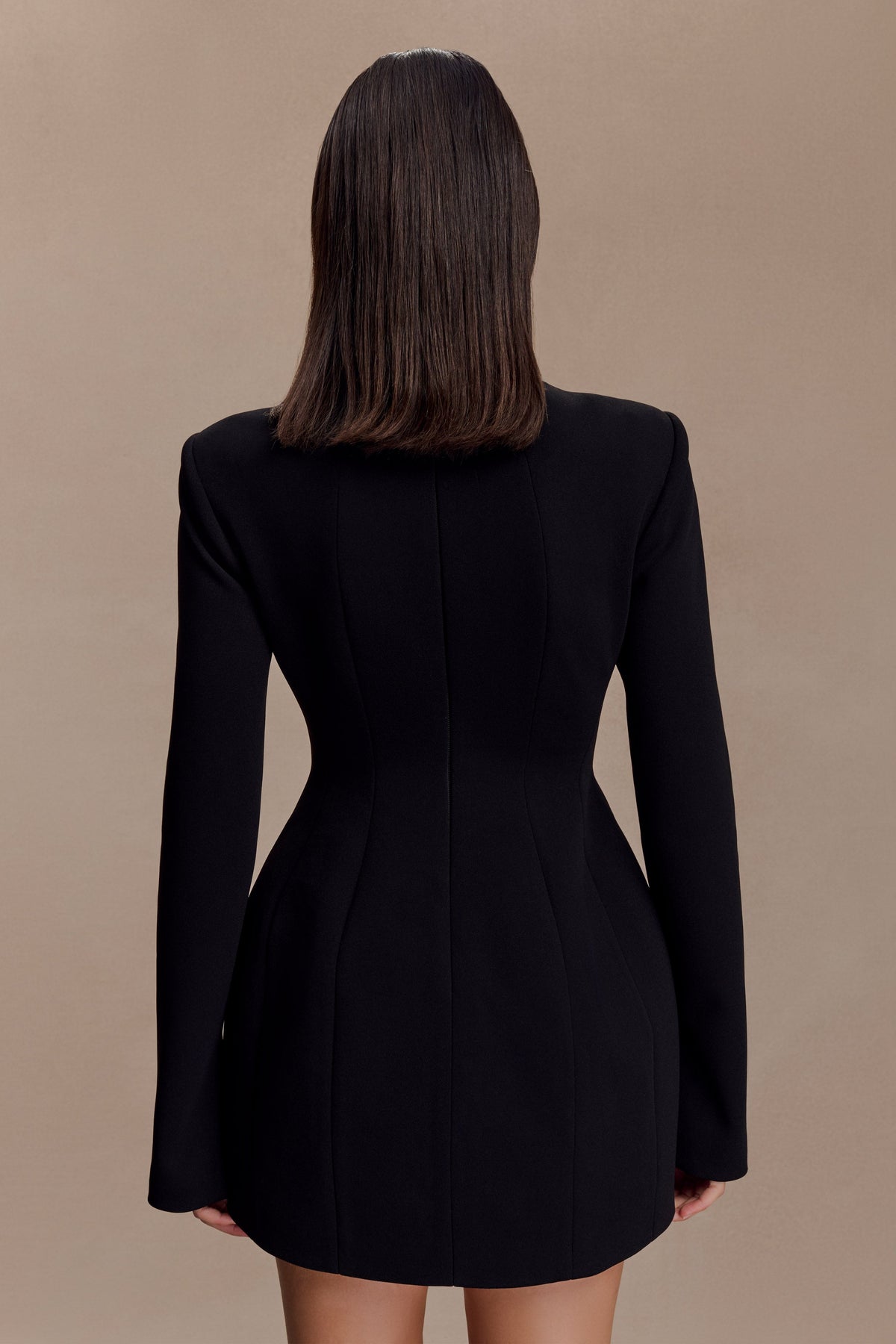 Michelle Cut Out Mini Dress - Black