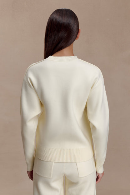 Braxton Cozy Knit Jumper - Ivory