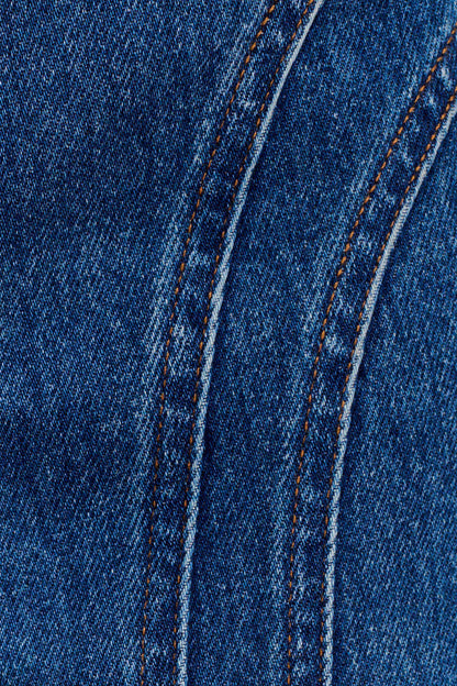 Meadow Denim Shorts - Dark Blue