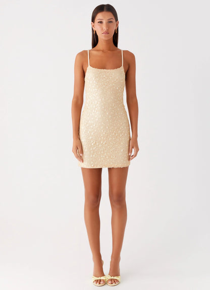 Danali Mini Dress Yellow