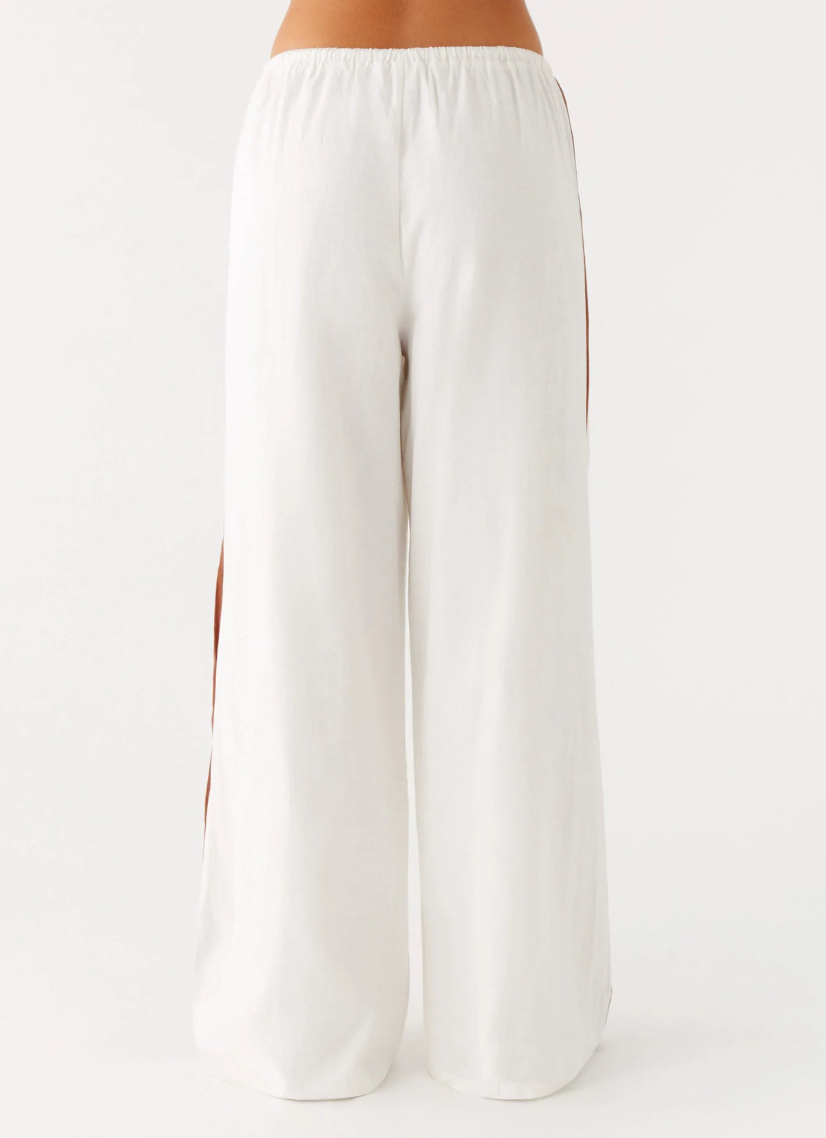 Dalida Linen Pants Ivory
