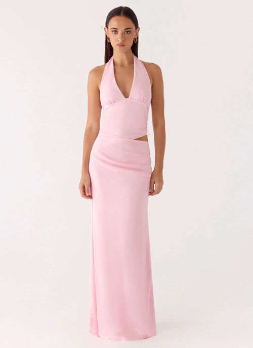 Almost Love Maxi Dress - Pink