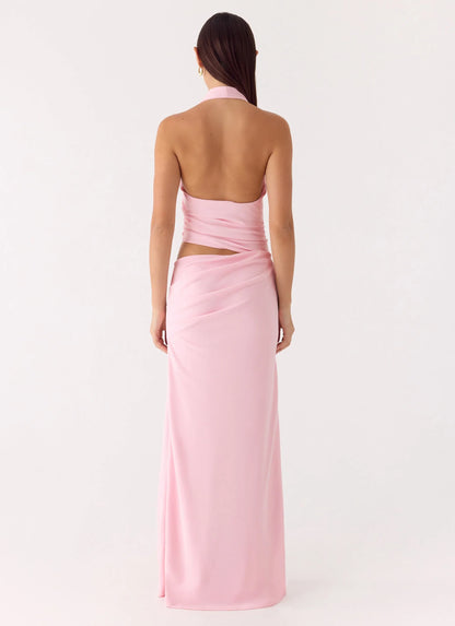 Almost Love Maxi Dress - Pink