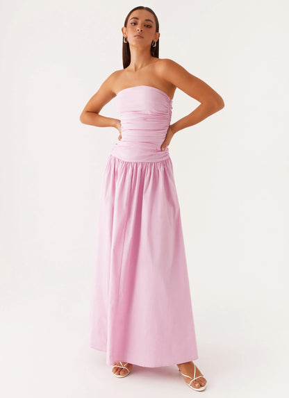 Carmel Maxi Dress Pink