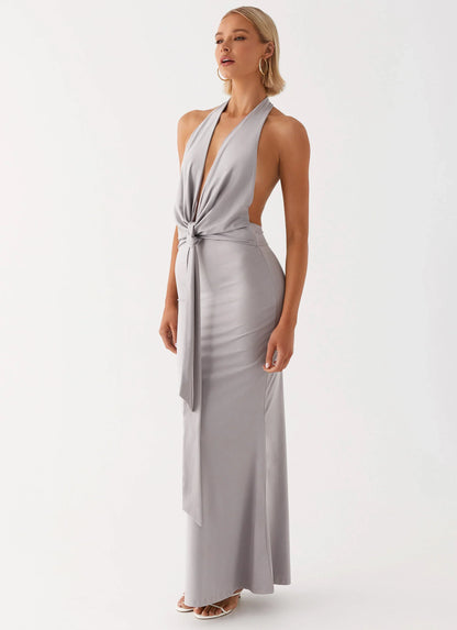 Carmella Maxi Dress Grey