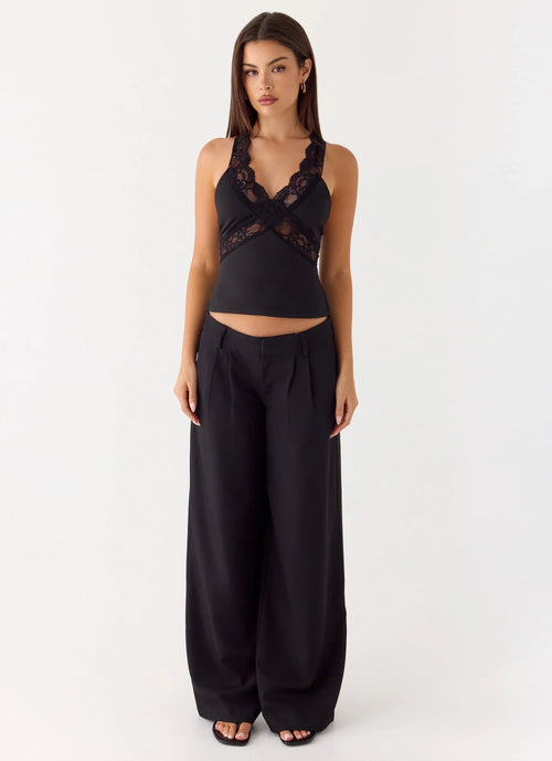 Calandra Top - Black