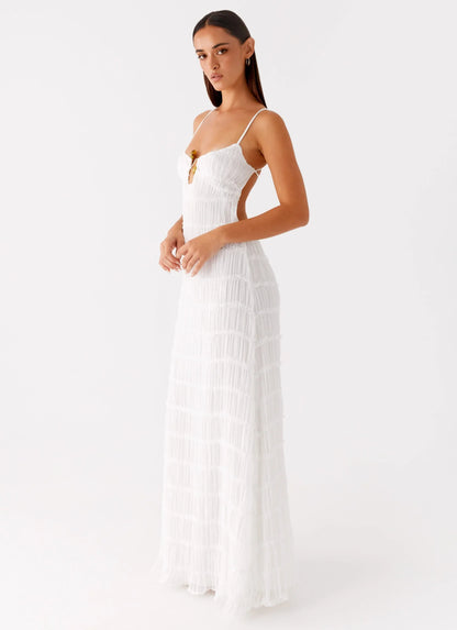 Darwin Maxi Dress White