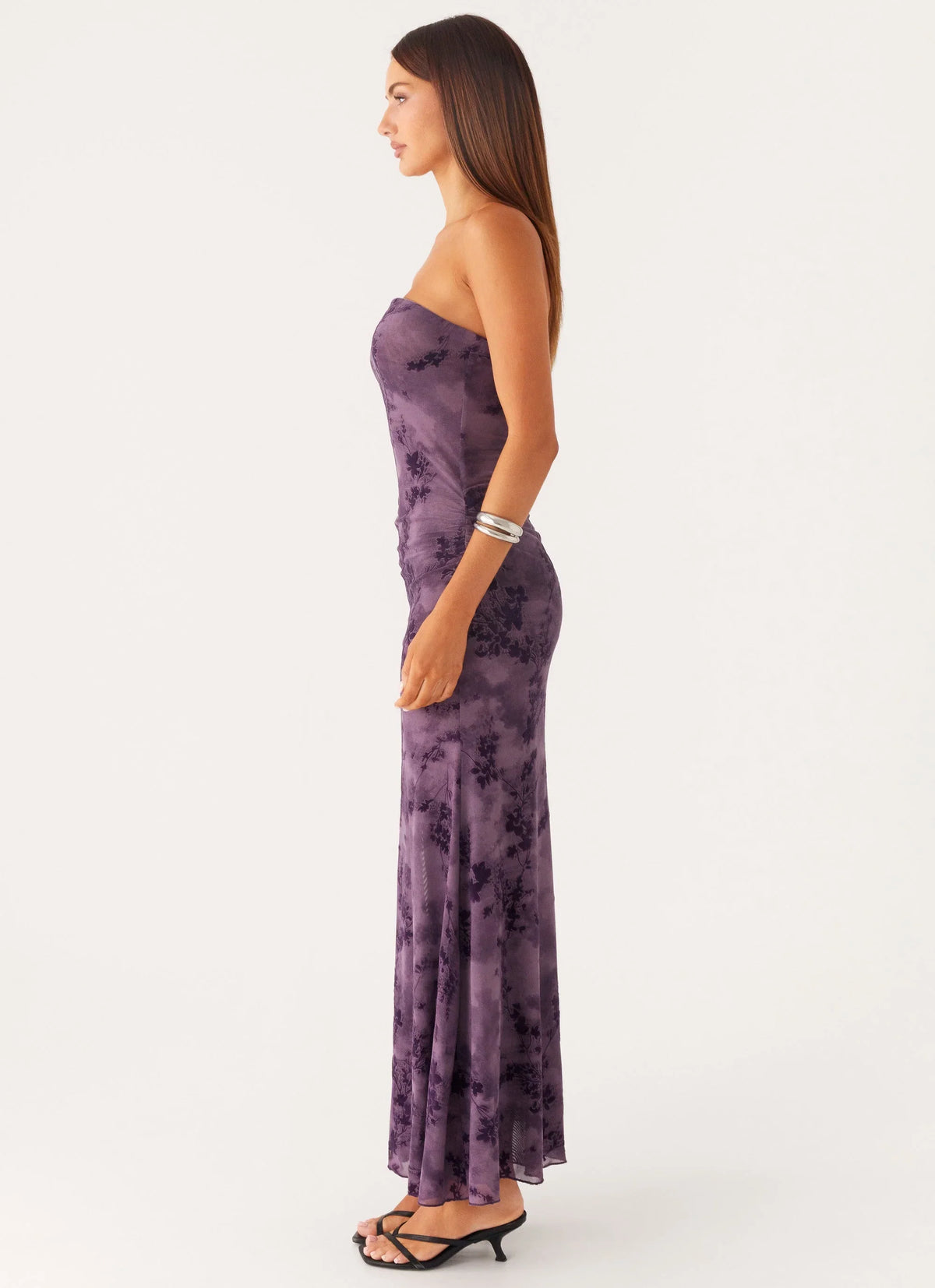 Alexandrite Midi Dress Purple
