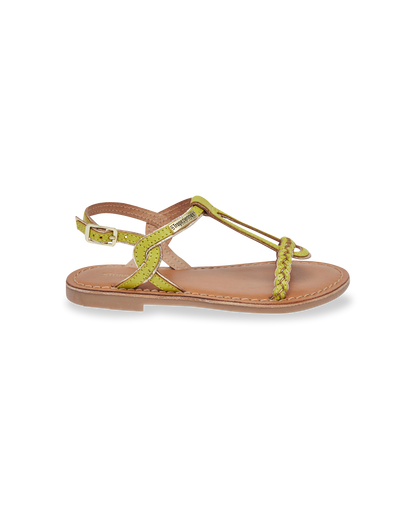 Bappy Girl Sandals - Yellow Green