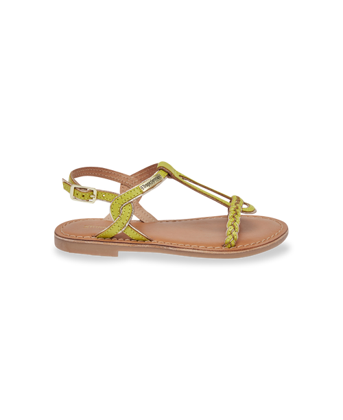 Bappy Girl Sandals - Yellow Green
