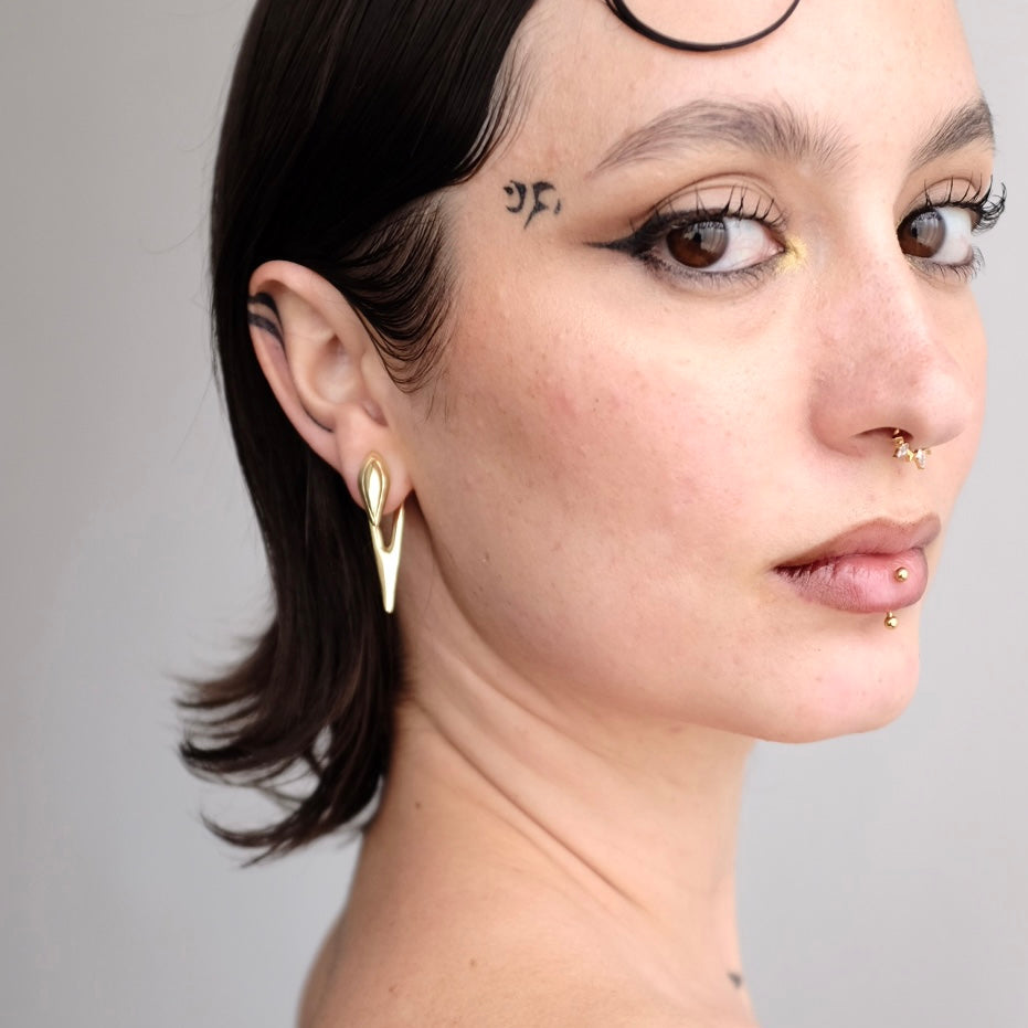 FUTURE BLADE EARRINGS