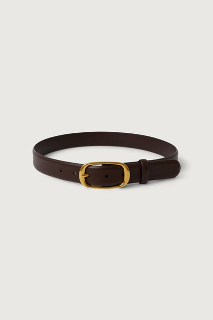 BLAKE OVAL LEATHER BELT