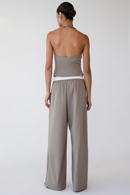 HALTER SUITING VEST