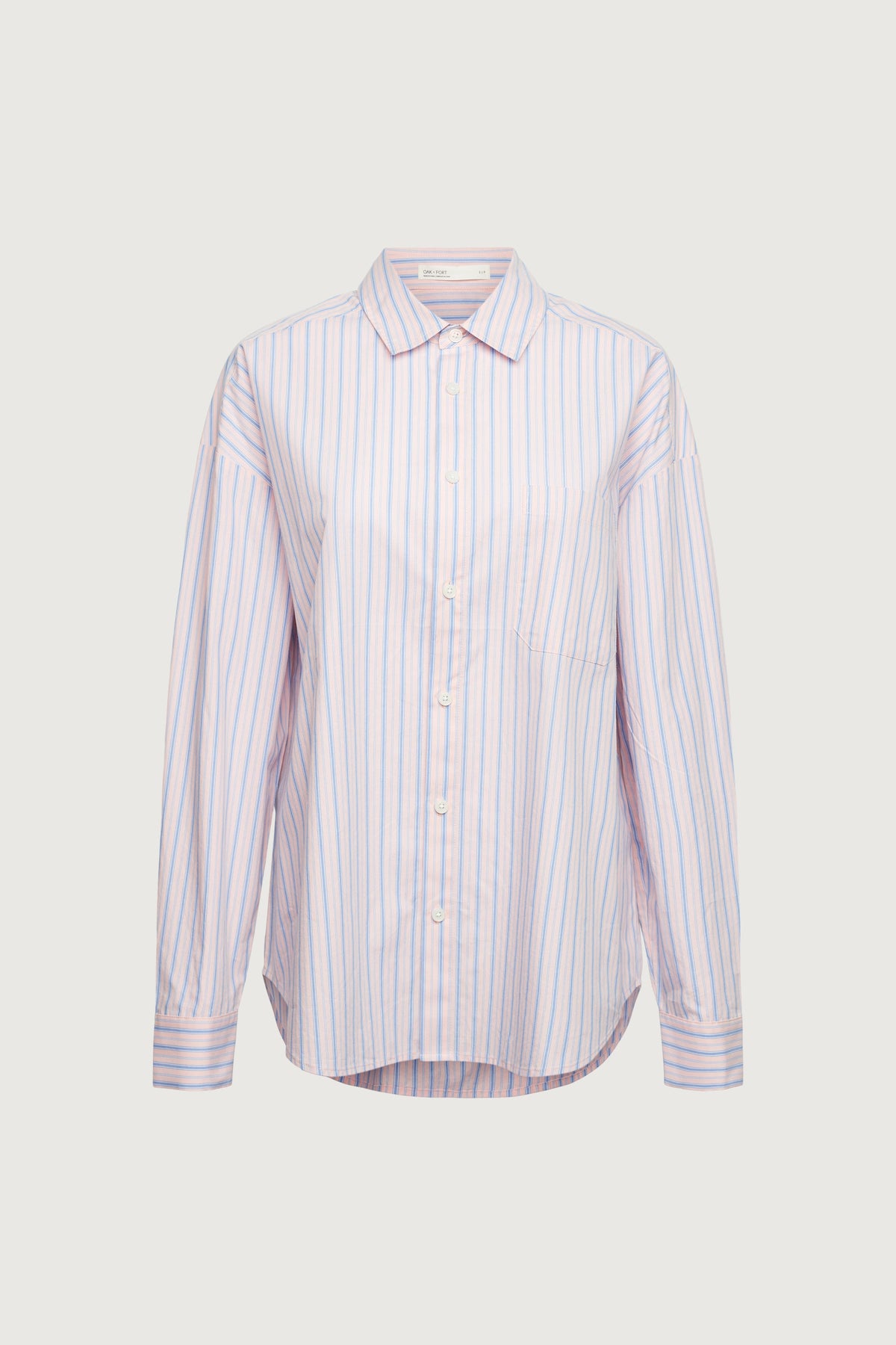 STRIPED COTTON POPLIN SHIRT
