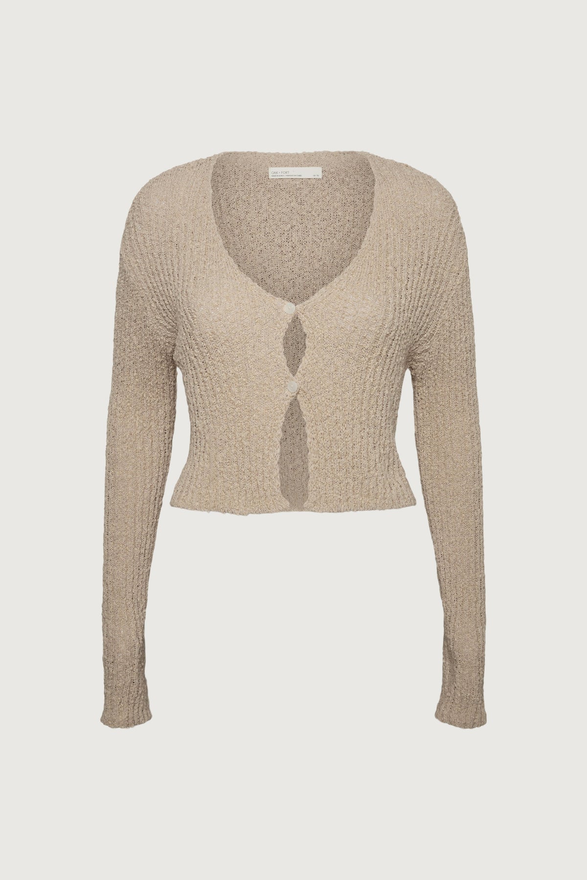 LIGHTWEIGHT KNIT CARDIGAN