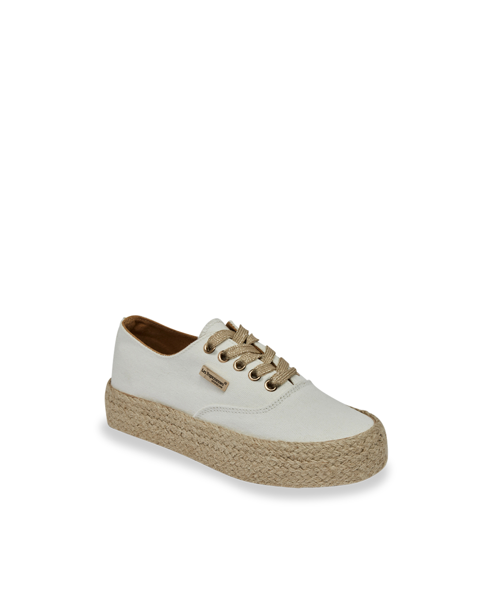 Cosmic Lace-Up Sneakers - White