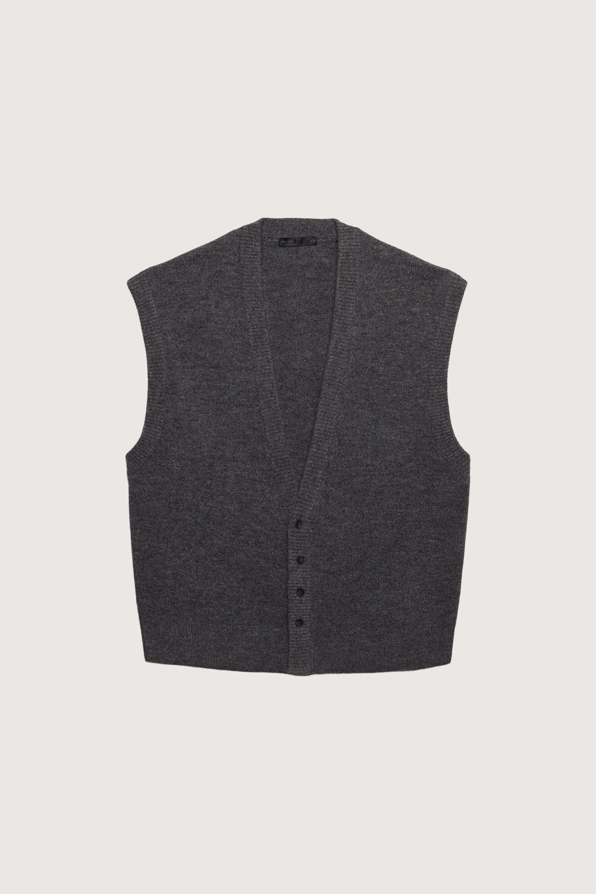BUTTON FRONT SWEATER VEST