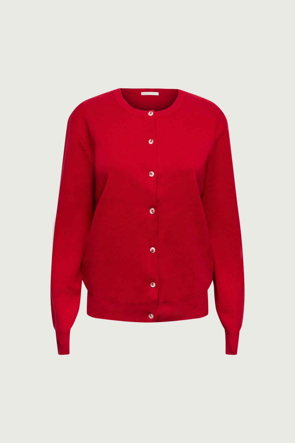 RELAXED FIT BUTTON FRONT CARDIGAN