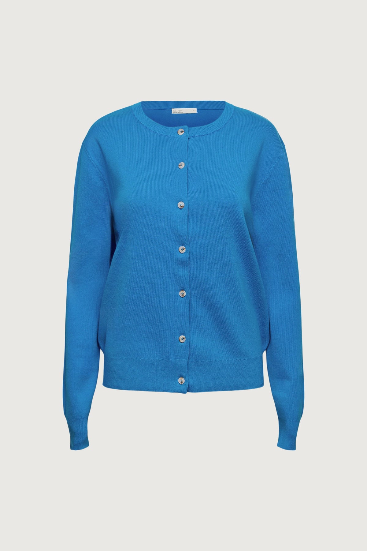 RELAXED FIT BUTTON FRONT CARDIGAN