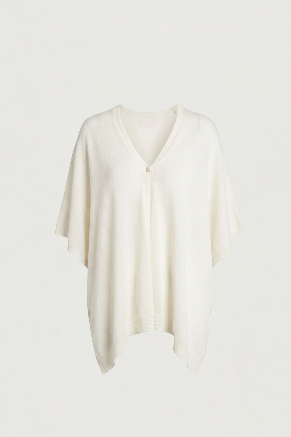 SHEER CARDIGAN WITH BUTTON FRONT