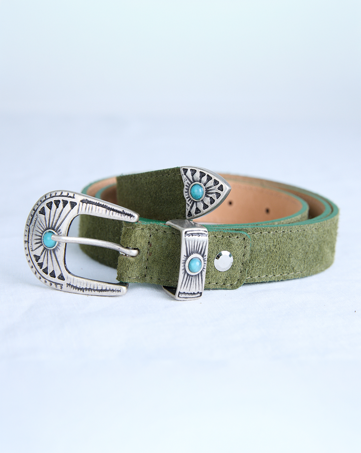 Cowboy Belt - Kaki Olive