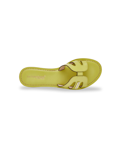 Damia Mules - Yellow Green