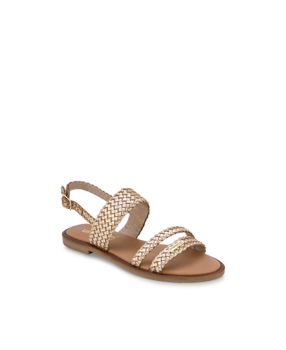 Dobelle Sandals - Gold Craquele