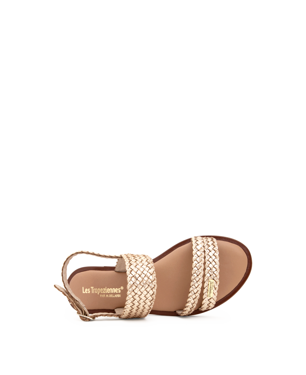 Dobelle Sandals - Gold Craquele